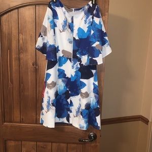 Knee length dress never been worn